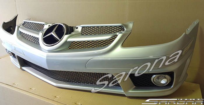 Custom Mercedes SLK  Convertible Front Bumper (2005 - 2011) - $890.00 (Part #MB-065-FB)